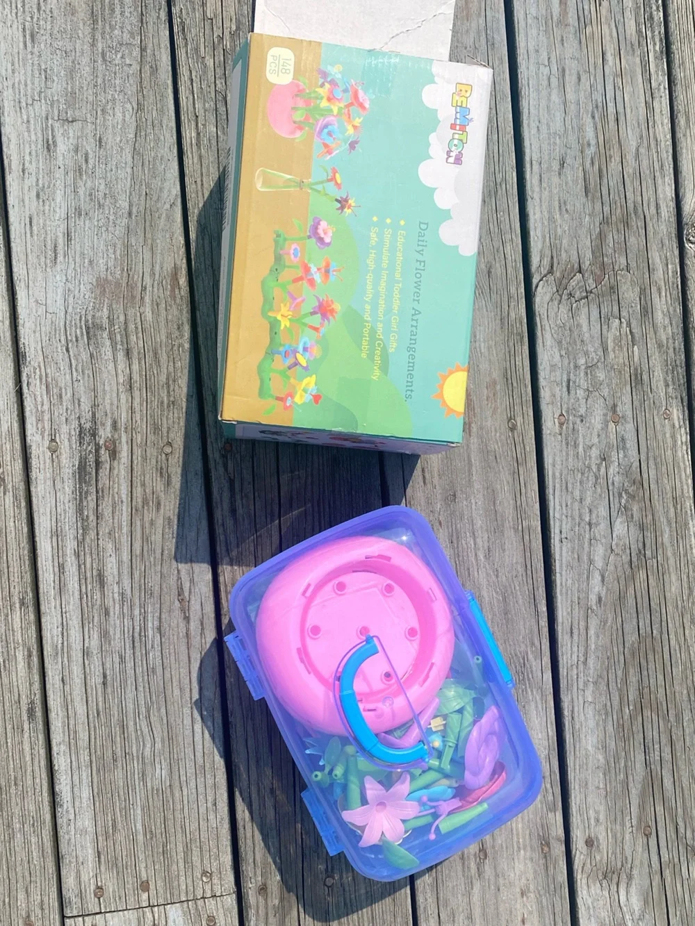 Build a Flower Garden Kids Toy - Multicolor